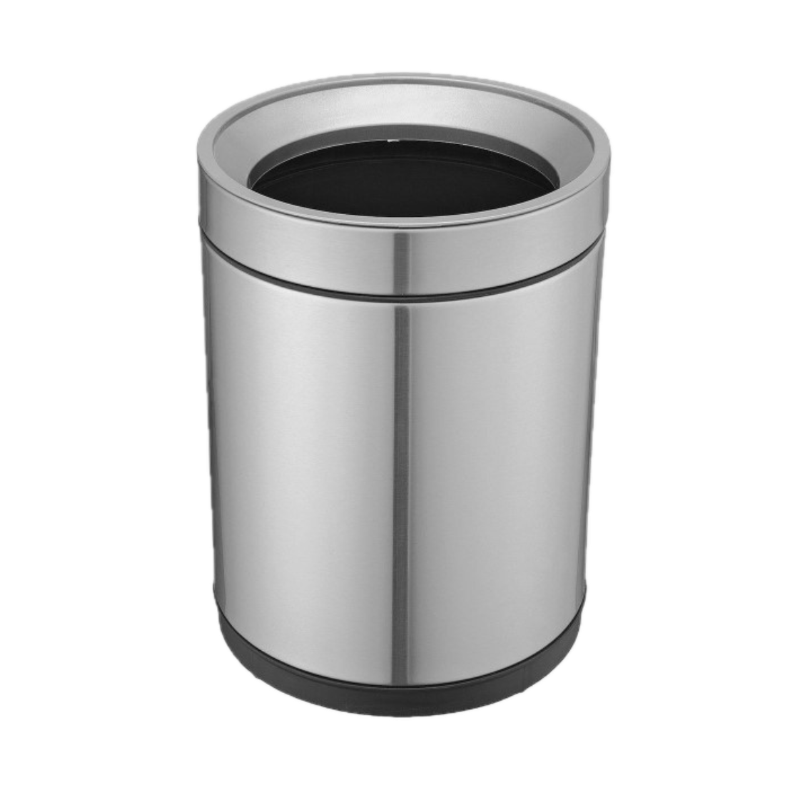 ELPHECO S:S Trash Bin 8L, Round ELPHECO S/S Trash Bin 8L / Round - Image 1