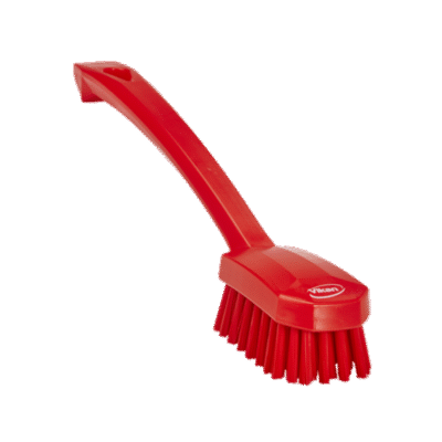 VIKAN Utility Brush, 260 mm, Medium / Red