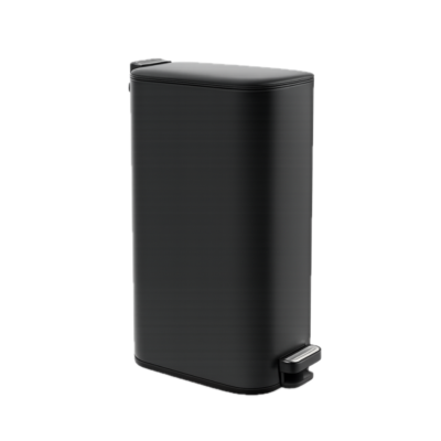DELTA Inox Pedal Bin 6L / Black Matte