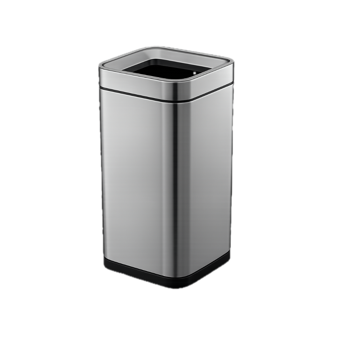 ELPHECO S:S Trash Bin 20L : Square ELPHECO S/S Trash Bin 20L / Square - Image 1