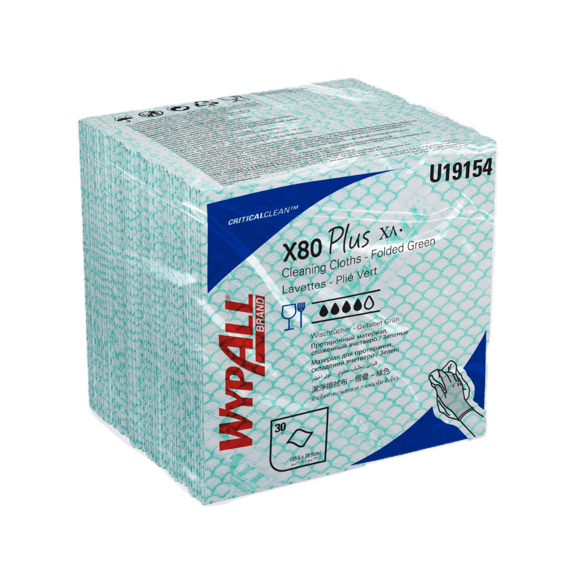 WYPALL X80 Plus CC 30, Green WYPALL X80 Plus CC 30, Green - Image 1